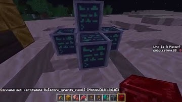 Minecraft Commands | Gravity Switch