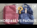 Nordace Siena vs Pacsafe Citysafe CX Anti-Theft backpack