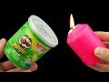 9 COOL LIFE HACKS WITH PRINGLES!