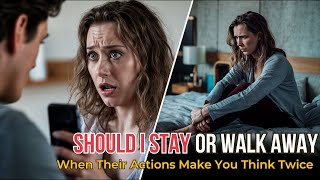 What actions by your partner made you reconsider your relationship