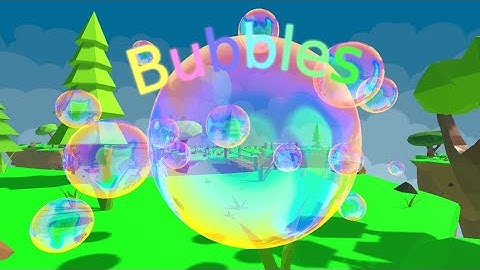 Bubbles in Unity using Shader Graph