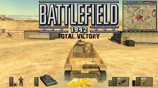 Battlefield 1942 Multiplayer 2020 Tobruk Total Victory 4K