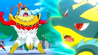 Lucario Vs Mega Hawlucha - Bad Romance (Amv) Pokemon Horizons Mega Voltage Ep - 131
