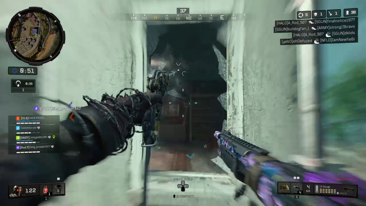 Call of Duty® Blackout GRAPPLE HOOK SHOTGUN TO THE FACE