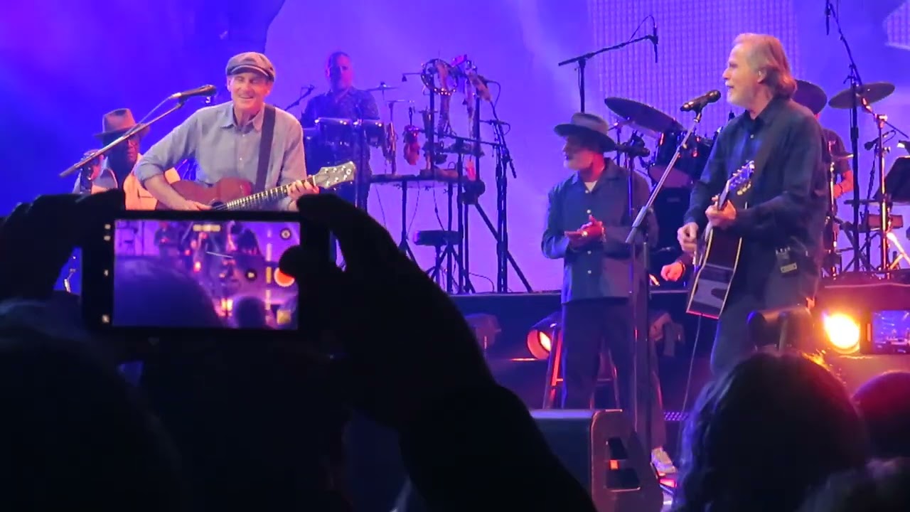 James Taylor and Jackson Browne - Take It Easy
