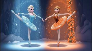 THE ROYAL DANCE OF ICE &amp; FLOWERS ❄️🌸 Eternal Sister Bond 👑