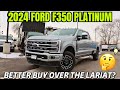 2024 Ford F350 Platinum: 3 Reasons Why You Should Skip The Lariat!