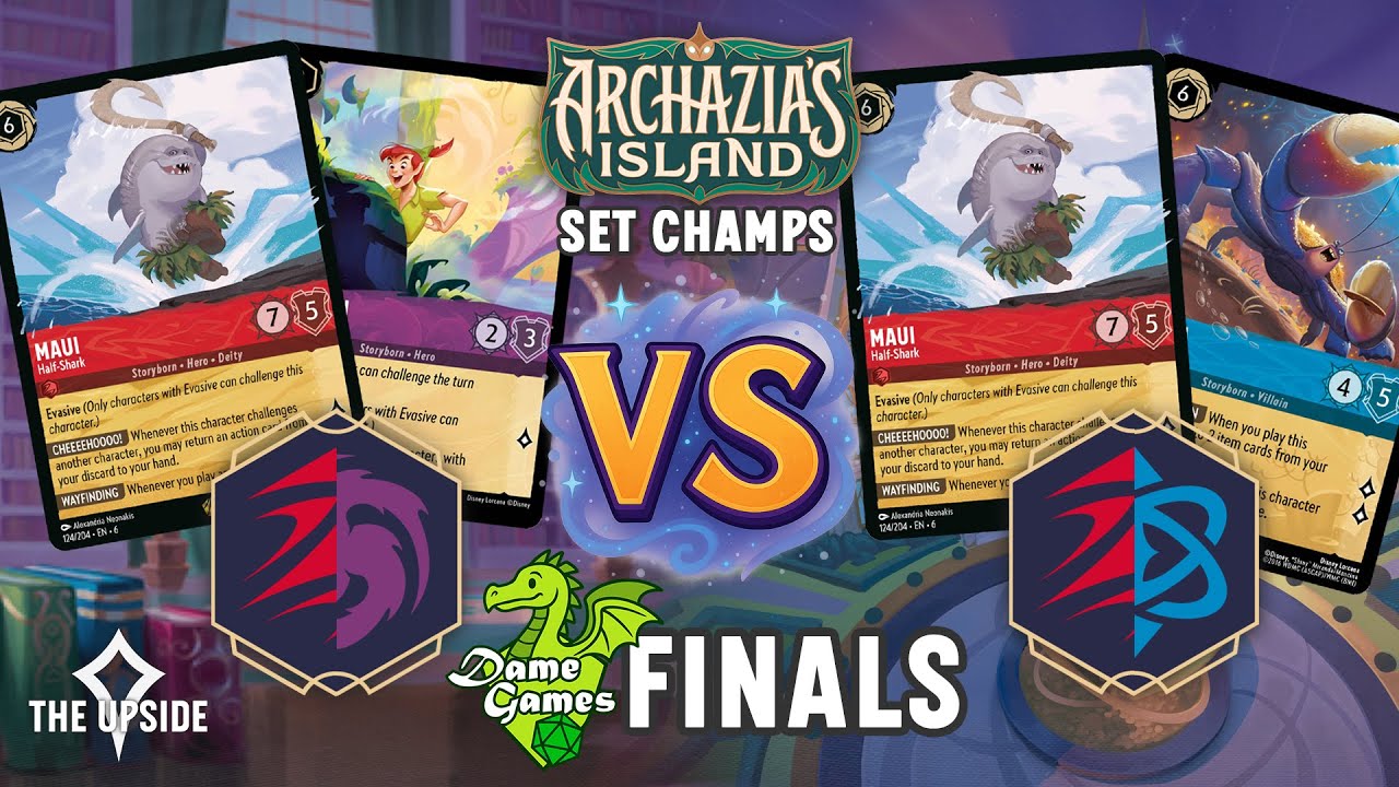 🏆 Lorcana Set Championship Finals: Ruby Amethyst vs. Ruby Sapphire | Dame Games