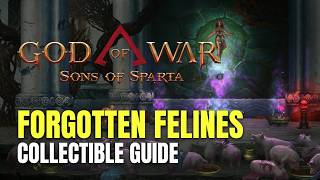 God of War: Sons of Sparta All Forgotten Felines Locations - Herding Cats Trophy Guide