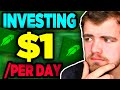 What investing 1 per day looks like after 500 days  robinhood investing