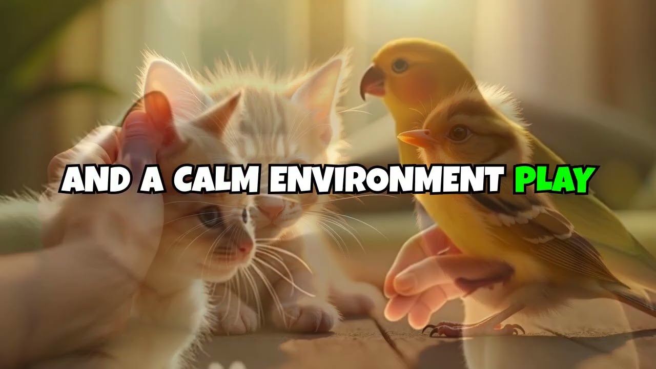 Felines and Feathered Friends: The Cat-Bird Companionship Chronicles