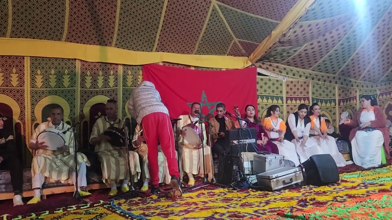 الفنان حسن اغرغوز و ميمون اوسادن والمتألقة نجاة ايموزار في اغنية امازيغية غاية  في الروعة