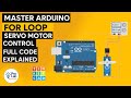 How to Control a Servo Motor with Arduino | For Loop & Tinkercad Simulation | Arduino Tutorial - 6