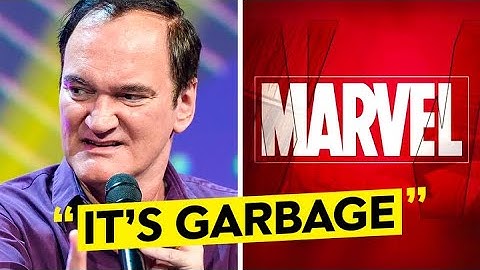 Quentin Tarantino REVEALS Why He HATES The MCU..
