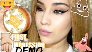 Airspun Loose Face Powder Baking Powder Flash Test Sahony Bourdier