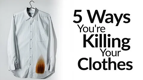5 Ways You’re Destroying Your Clothes | Wardrobe Maintenance Mistakes To AVOID