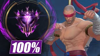 Wild Rift Lee Sin Performed Better Than 100% in Season 11