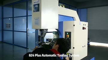 824 Plus Fastener Insertion Press About Autofeed Tooling System
