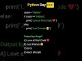 python day 00 #codinglive #coding #codingbat #javascriptframework #python