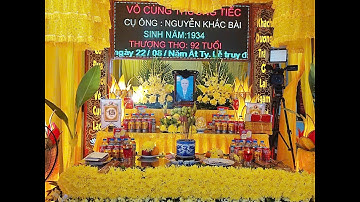 Lễ tang Cụ Ông NGUYỄN  KHẮC BÀI