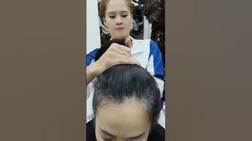 Búi tóc giả cho mẹ #buitocgia #tocbui