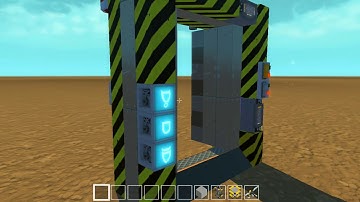 Scrap Mechanic - Lockable door