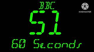 Full 100 Seconds Countdown BBC Digital Timer V67 (Independence Day Special 1) News