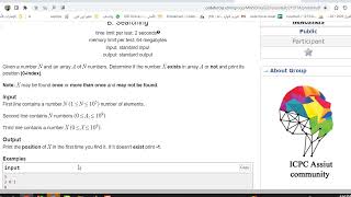 B  Searching Codeforces solution