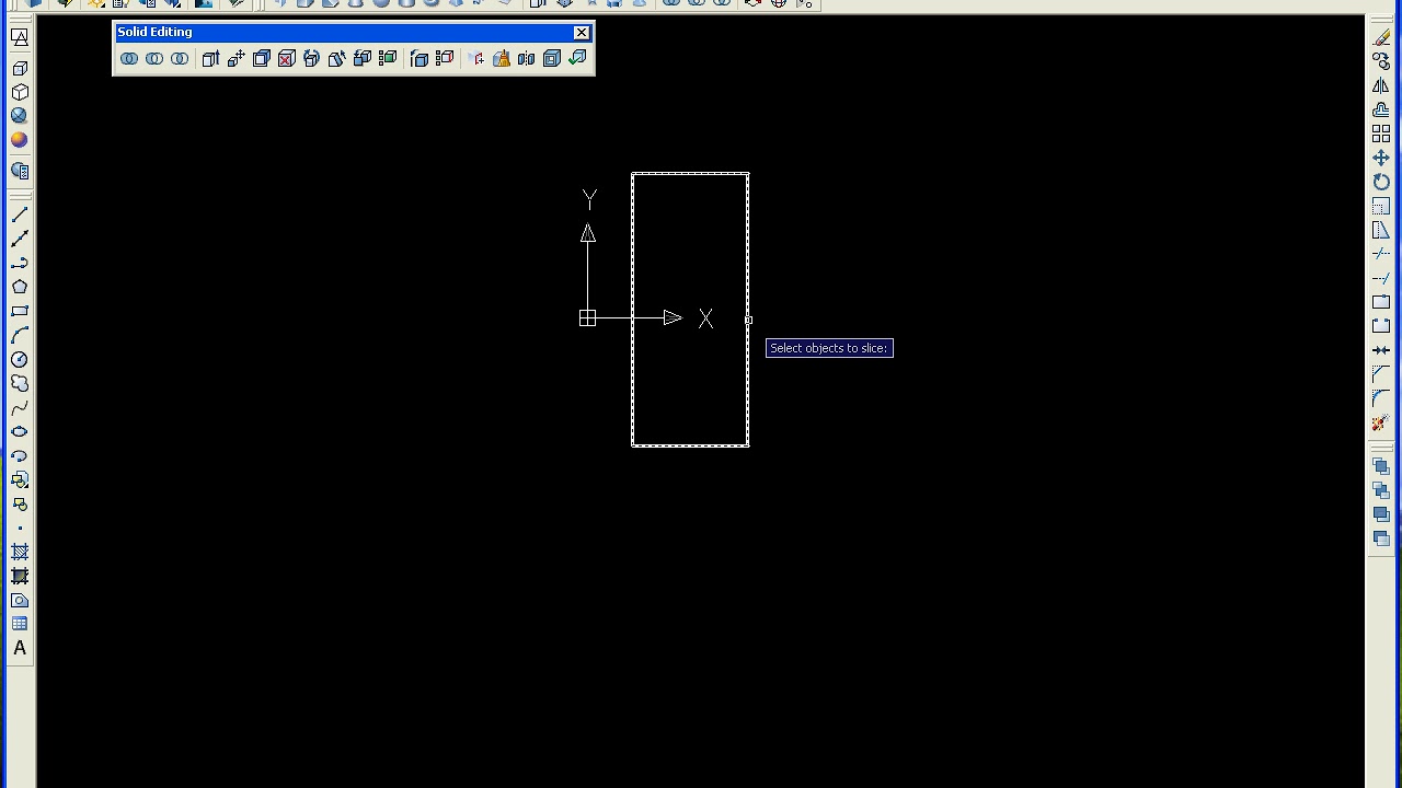 Tutorial Belajar Autocad 3D Cara Memotong Obyek Dengan Volume Yang