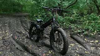Riding off-road in mud and dirt on my wallke x3 pro.