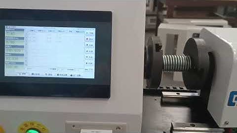 Spring Torsion Testing Machine