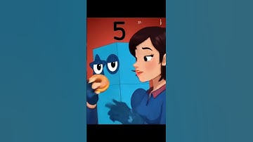 Numberblock 5 AI #numberblocks #ai #capcut #shorts #artificialintelligence