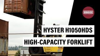 Used Hyster H1050HDS High-Capacity Forklift Truck | Kiss Forks In Action | Briggs Equipment by Briggs Equipment 149 views 3 years ago 44 seconds
