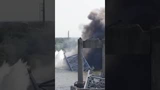 Baltimore Bridge Blown Up In Controlled Demolition