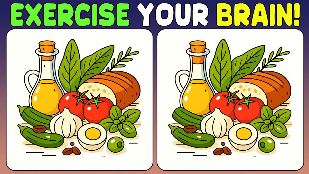 Find 3 Differences in 90 seconds | Brain Exercise: Locate Three Sneaky Changes