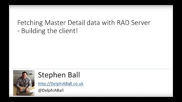 Building a multi-device ready REST Based Client with MasterDetail Data