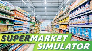 Supermarket Simulator / ЧАСТЬ 8 / ЗАКУПАЕМ МЕБЕЛЬ И РАССТАВЛЯЕМ / РАСШИРЯЕМ СКЛАД И БЕРЕМ КРЕДИТ