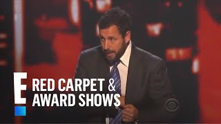 The People's Choice for Favorite Comedic Movie Actor is Adam Sandler | E! People's Choice Awards