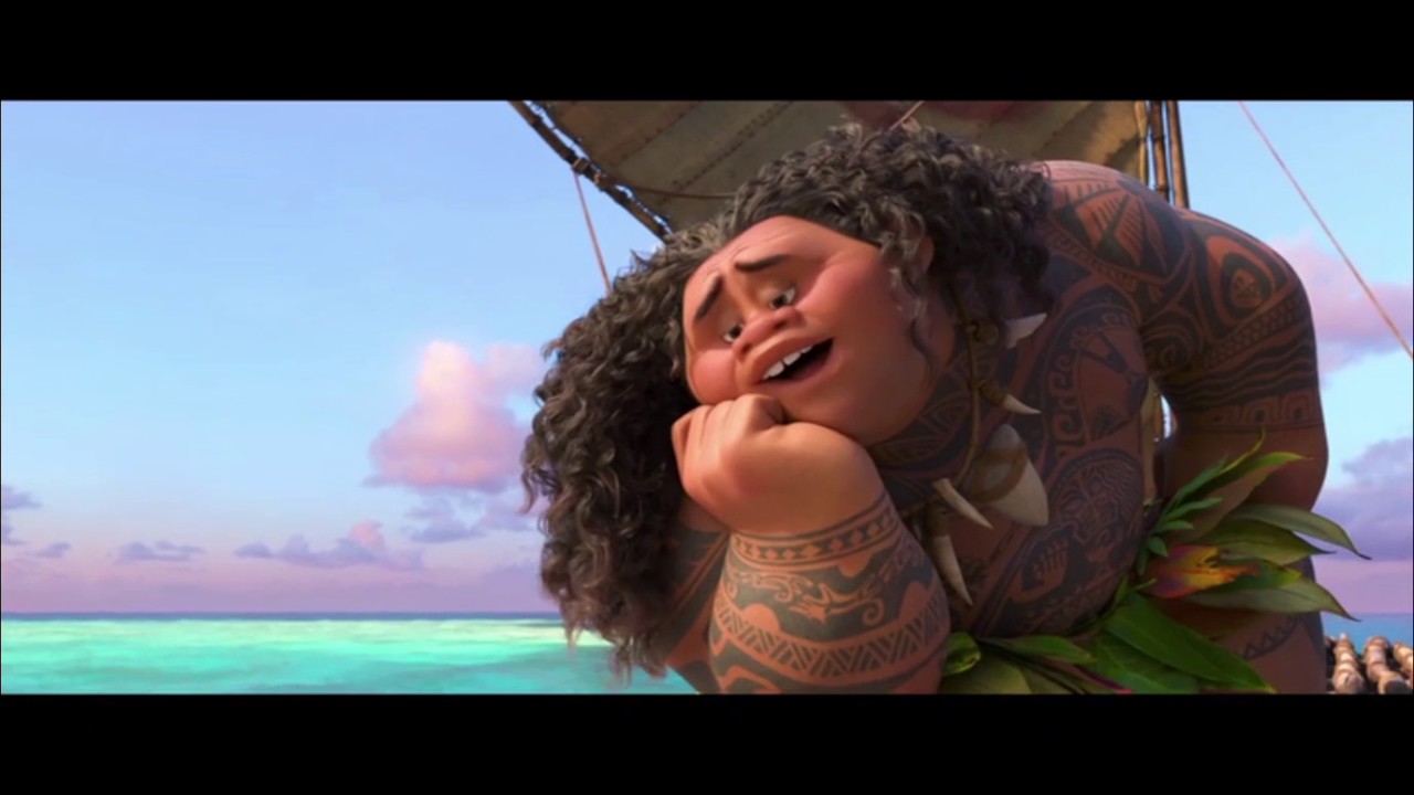 Moana Battle Of Wills Scene With Score Hd - 
