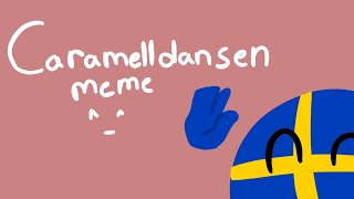 Caramelldansen meme(ft. Sweden)||Haifa Alfatih [#countryballs #animation #meme #edit ]