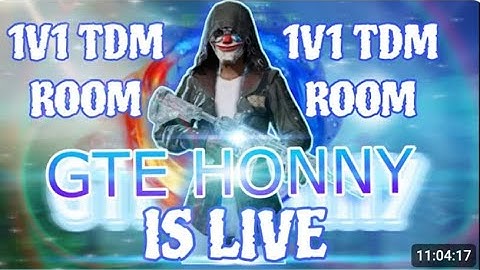 Bgmi Free Live Custom Room 1v1 Tdm Streak Match#bgmi#live#pubg
