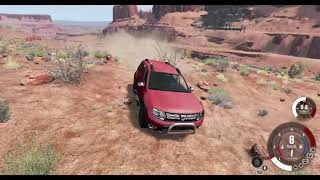 Fooling around in BEAMNG DRIVE car simulator. Dacia DUSTER testing. First drive hands-on screenshot 4