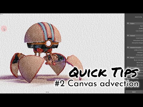 Quick Tip #2 - Canvas Advection