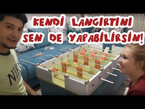 Evde Langırt Nasıl Yapılır | Langırt Yapımı | DIY | BVBS