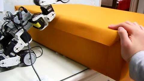 Hanmaeum robot climbing upstairs-한마음 계단오르기