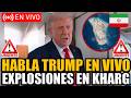 🔴URGENTE TRUMP EN VIVO EXPLOSIONES EN LA ISLA DE KHARG, IRÁN. ¿EEUU BOMBARDEA?