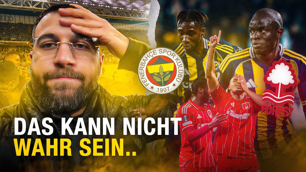 WIR HABEN UNS BLAMIERT❗️FENERBAHCE vs. NOTTINGHAM FOREST Stadionvlog