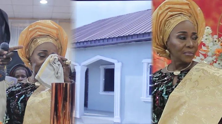 DOYIN KUKOYI SURPRISE HER MOTHER WITH A MULT MILLION NAIRA MANSION AS SHE MARKS 70TH BIRTHDAY