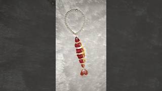 #Viral Fish Keychain 🦈🐬🐟#diy #fish #keychain #crafterkeya #shortsfeed #viralshort #claycraft #craft