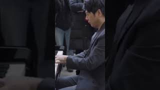 朗朗 街头钢琴表演